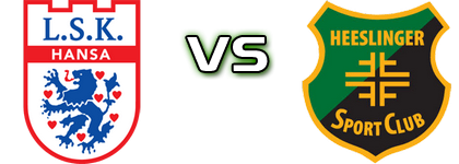 Hansa Lüneburg - Heeslinger SC detalji utakmice i statistika