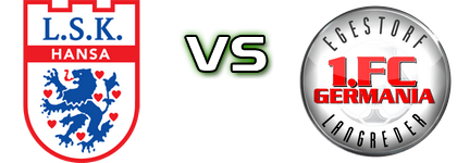 Hansa Lüneburg - Egestorf/Langreder Estatísticas e detalhes do jogo