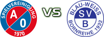 SV Ahlerstedt/Ottendorf - BW Bornreihe Detalji meca I statistika.