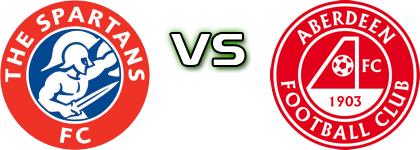 Spartans - Aberdeen LFC head to head game preview and prediction