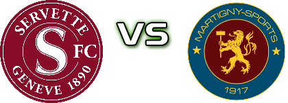 Servette FC M-21 - Martigny-Sports детайли и статистика