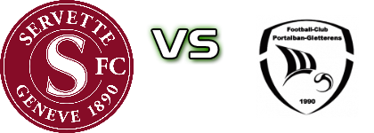 Servette FC M-21 - Portalban/Gletterens Detalles y estadisticas Servette FC M-21 - Portalban/Gletterens Detalles y estadisticas
