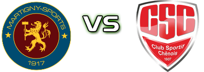 Martigny-Sports - Chenois Statistiche e dettagli partita