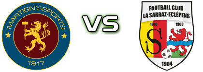 Martigny-Sports - La Sarraz-Eclepens детайли и статистика