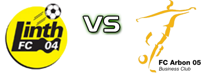 Linth 04 - FC Arbon 05 head to head game preview and prediction