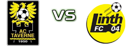 Taverne - Linth 04 head to head game preview and prediction