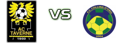 Taverne - FC Collina d'Oro head to head game preview and prediction