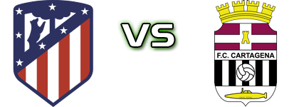 At. Madrid B - Cartagena детайли и статистика