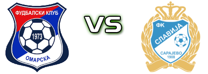 Omarska  - Slavija Statistiche e dettagli partita