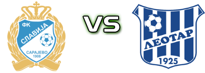 Slavija - Leotar Statistiche e dettagli partita