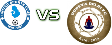 United SC - Sudeva Delhi FC Estatísticas e detalhes do jogo