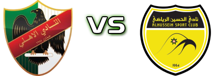 Al-Ahli - Al-Hussein детайли и статистика Al-Ahli - Al-Hussein детайли и статистика