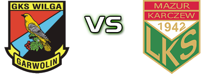 Wilga Garwolin - LKS Mazur Karczew head to head game preview and prediction Wilga Garwolin - LKS Mazur Karczew head to head game preview and prediction