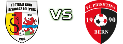 La Sarraz-Eclepens - FC Prishtina Bern детайли и статистика