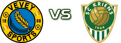Vevey-Sports - Kriens Spiel Prognosen und Statistiken