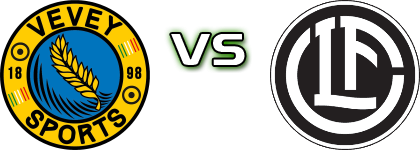 Vevey-Sports - Lugano II Estatísticas e detalhes do jogo