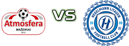 Atmosfera Mažeikiai - Hegelmann Litauen B Spiel Prognosen und Statistiken