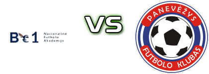BE1 Nfa - FK Panevezys B head to head game preview and prediction BE1 Nfa - FK Panevezys B head to head game preview and prediction