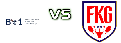 BE1 Nfa - FK Garliava head to head game preview and prediction