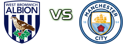 West Brom - Man. City Statistiche e dettagli partita