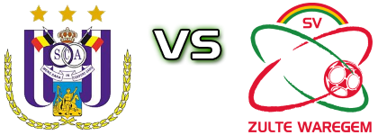 Anderlecht - SV Zulte Waregem A head to head game preview and prediction