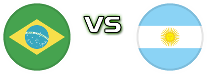 Brazil - Argentina детайли и статистика