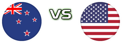 New Zealand - USA детайли и статистика