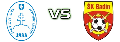 Makov - ŠK Badín Detalji meca I statistika.