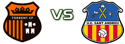 Torrent CF - Sant Andreu Detalji meca I statistika.