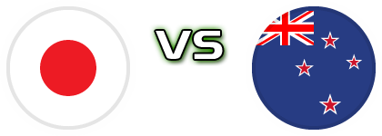 Japan - New Zealand Spiel Prognosen und Statistiken
