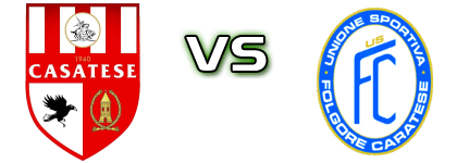 Casatese - Folgore Caratese head to head game preview and prediction Casatese - Folgore Caratese head to head game preview and prediction