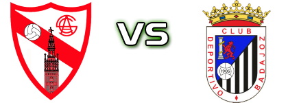 Sevilla Atl. - CD Badajoz Spiel Prognosen und Statistiken