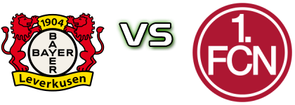 Leverkusen - Nürnberg детайли и статистика