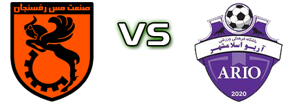 Mes Rafsanjan FC - Ario Eslamshahr Statistiche e dettagli partita