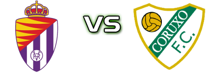Valladolid B - Coruxo Estatísticas e detalhes do jogo