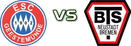 ESC Geestemünde - BTS Neustadt Statistiche e dettagli partita