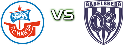 Rostock - Babelsberg Spiel Prognosen und Statistiken