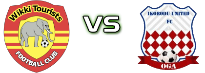 Wikki Tourists - Ikorodu United Statistiche e dettagli partita Wikki Tourists - Ikorodu United Statistiche e dettagli partita