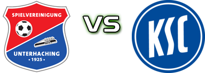 Unterhaching - Karlsruhe Statistiche e dettagli partita