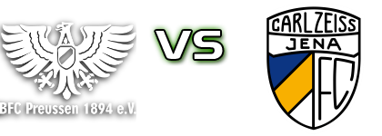 Preussen Berlin - Jena детайли и статистика