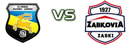 Energia Kozienice - Ząbkovia Spiel Prognosen und Statistiken Energia Kozienice - Ząbkovia Spiel Prognosen und Statistiken