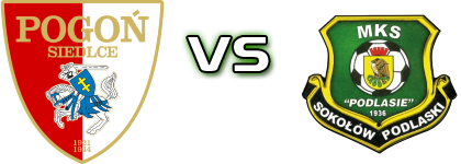 Pogoń II Siedlce - Podlasie Sokołów Podlaski head to head game preview and prediction