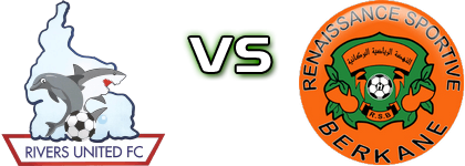 Rivers Utd - RS Berkane Detalji meca I statistika.