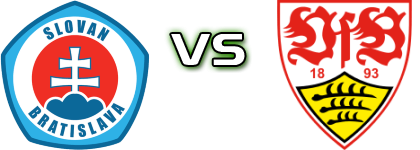 Slovan Bratislava - Stuttgart детайли и статистика