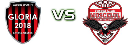 Gloria Bistrița - Muscelul Câmpulung  Statistiche e dettagli partita