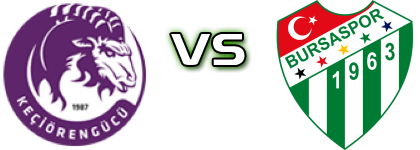 Ankara Keçiörengücü - Bursaspor Spiel Prognosen und Statistiken