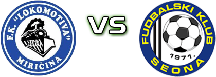 Lokomotiva Miričina - Seona 1971 head to head game preview and prediction