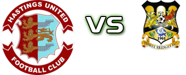Hastings Utd - Three Bridges Spiel Prognosen und Statistiken
