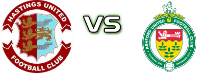 Hastings Utd - Ashford United Estatísticas e detalhes do jogo