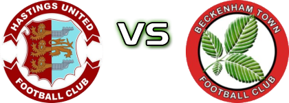 Hastings Utd - Beckenham Statistiche e dettagli partita